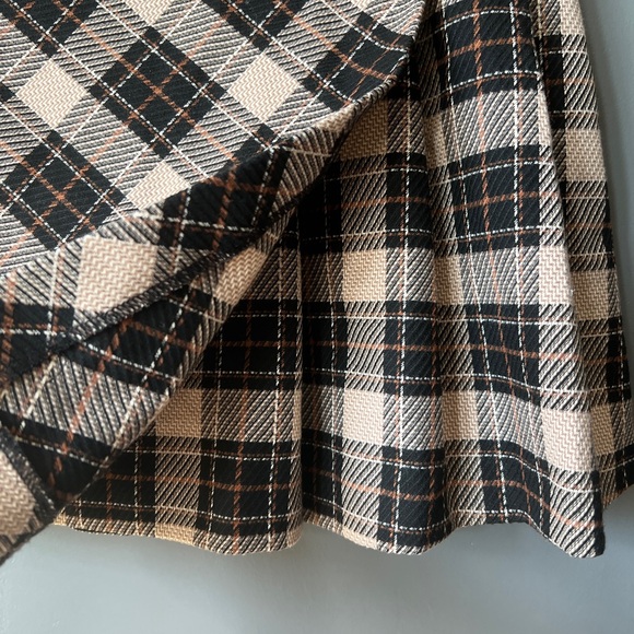 ZARA Box Pleat Wrap Skirt - Picture 4 of 6